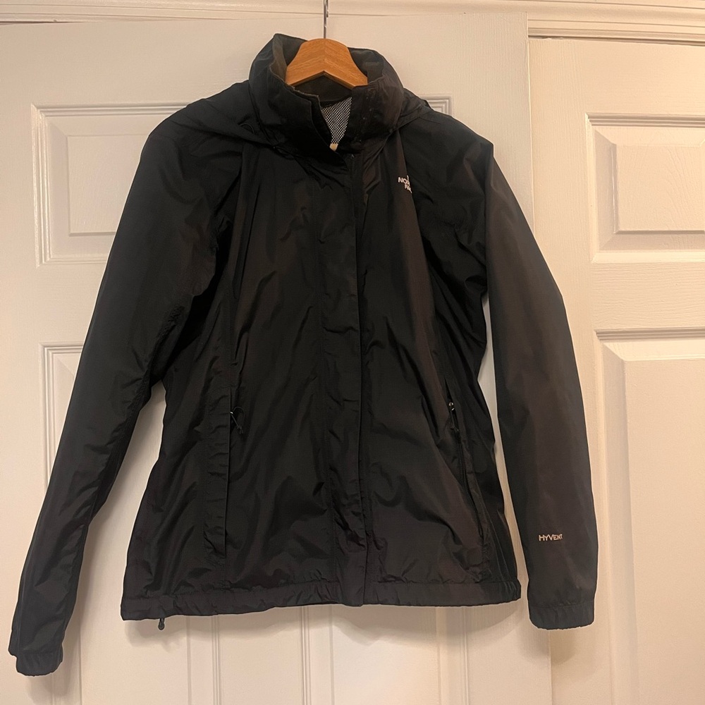 The North Face Black Hooded Jacket S